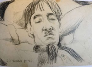 portrait de foujita-toshio bando